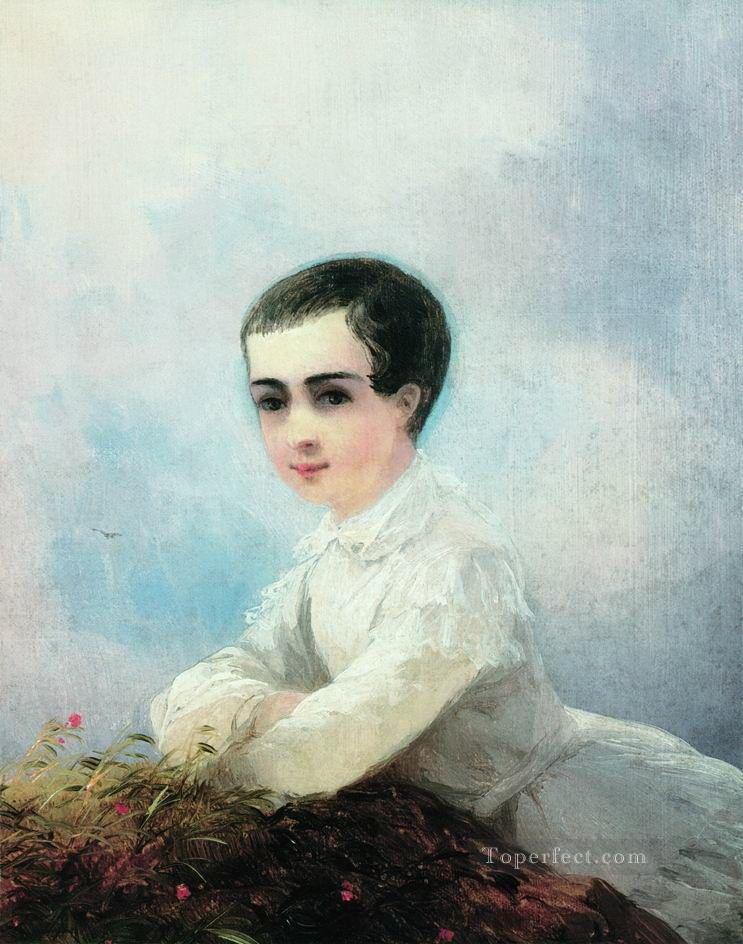 portrait of i lazarev 1851 Romantic Ivan Aivazovsky Russian Oil Paintings